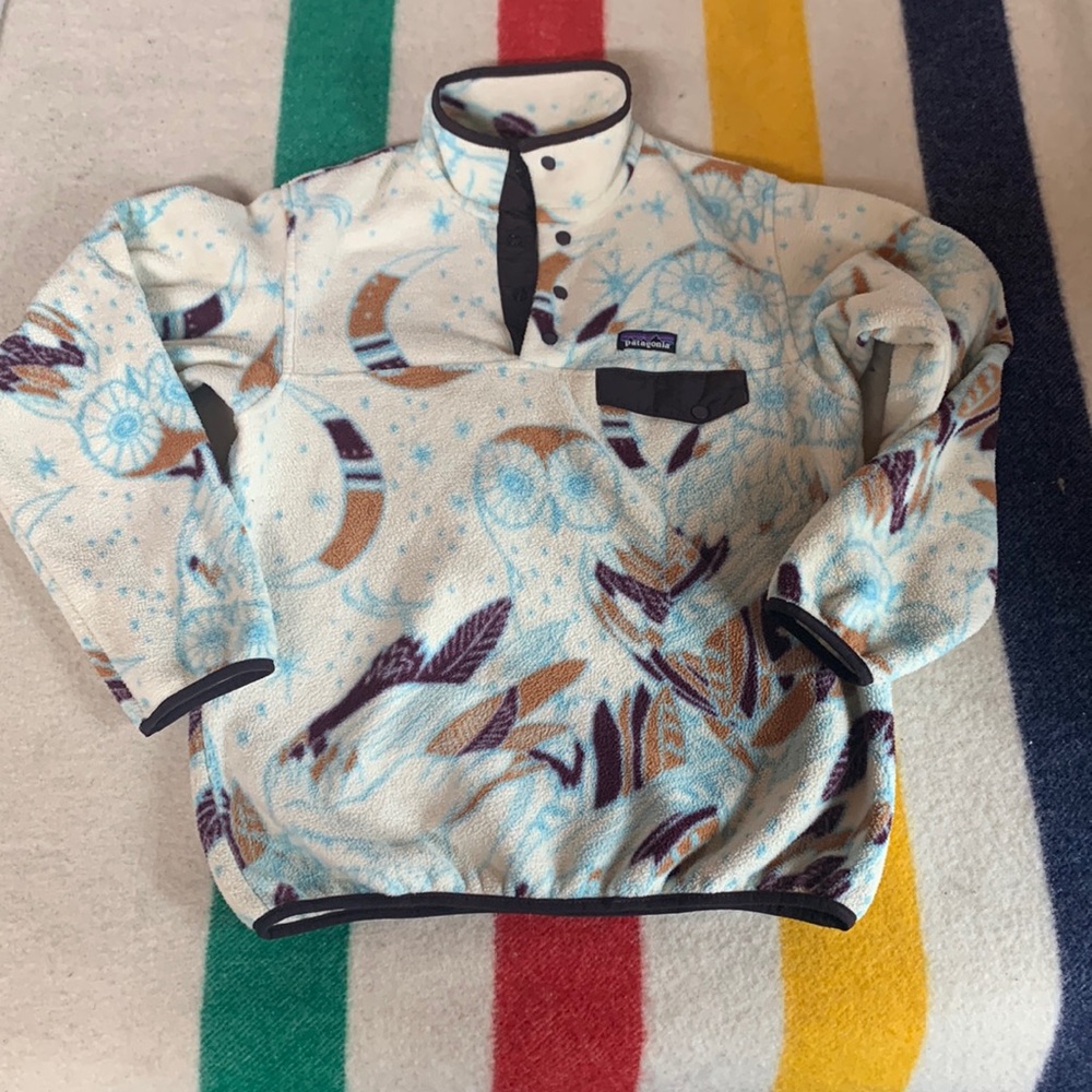 EUC Rare Patagonia Owl Synchilla. Women’s S